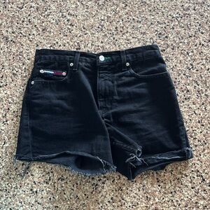 Black Tommy Hilfiger Jean shorts